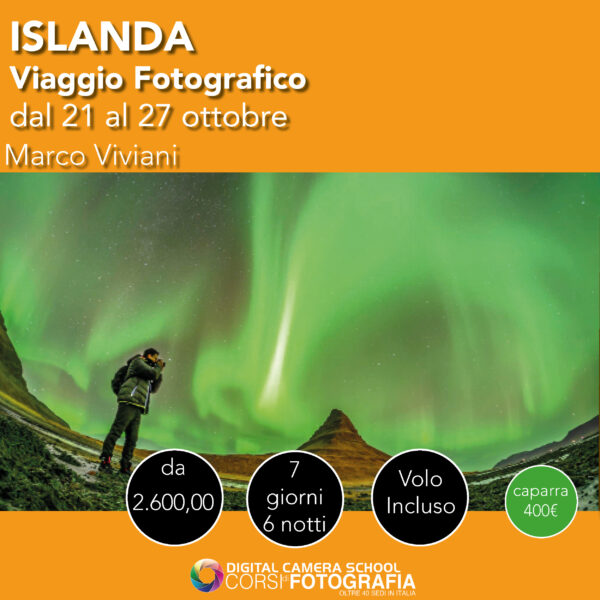 ISLANDA <br> dal 21 al 27 ottobre 2025