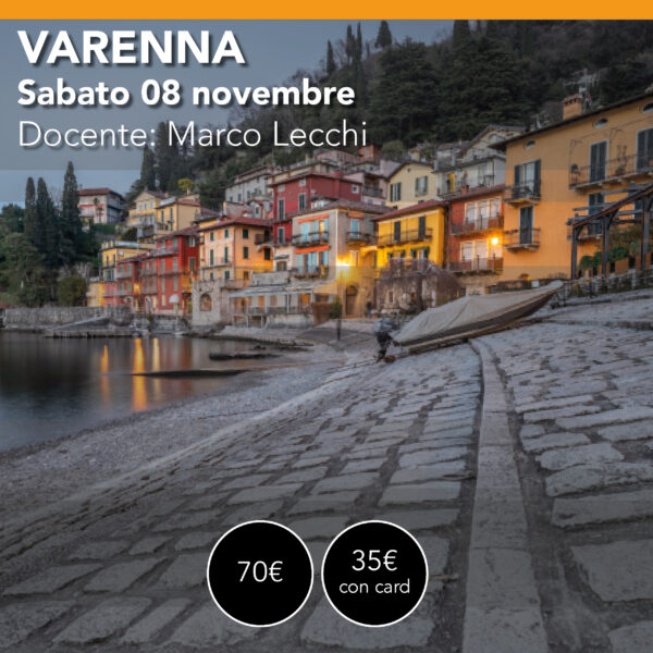 VARENNA <br> Workshop di Paesaggio e Lunghe Esposizioni <br>  sabato 08 novembre (SOLD-OUT)