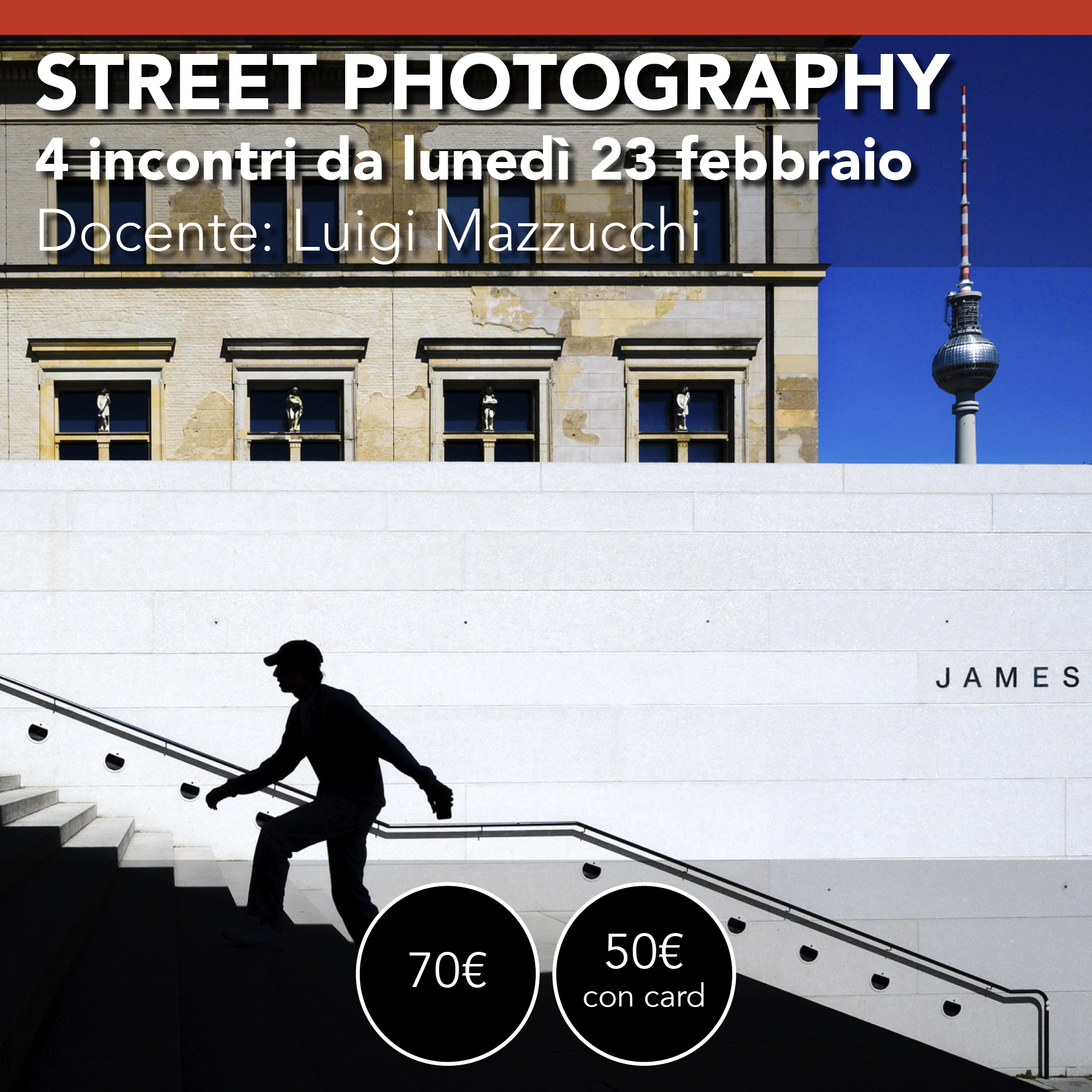 Street Photography Online - 4 incontri da lunedì 23 febbraio