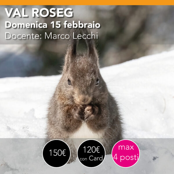VAL ROSEG <br> domenica 15 febbraio 2026
