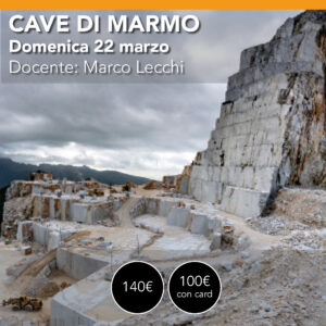 Tour Cave di Marmo a Carrara <br> domenica 22 marzo