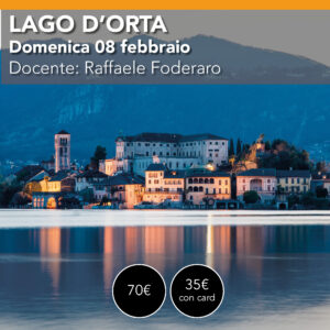 LAGO d'ORTA Workshop di Fotografia Lunghe Esposizione - Domenica 08 febbraio