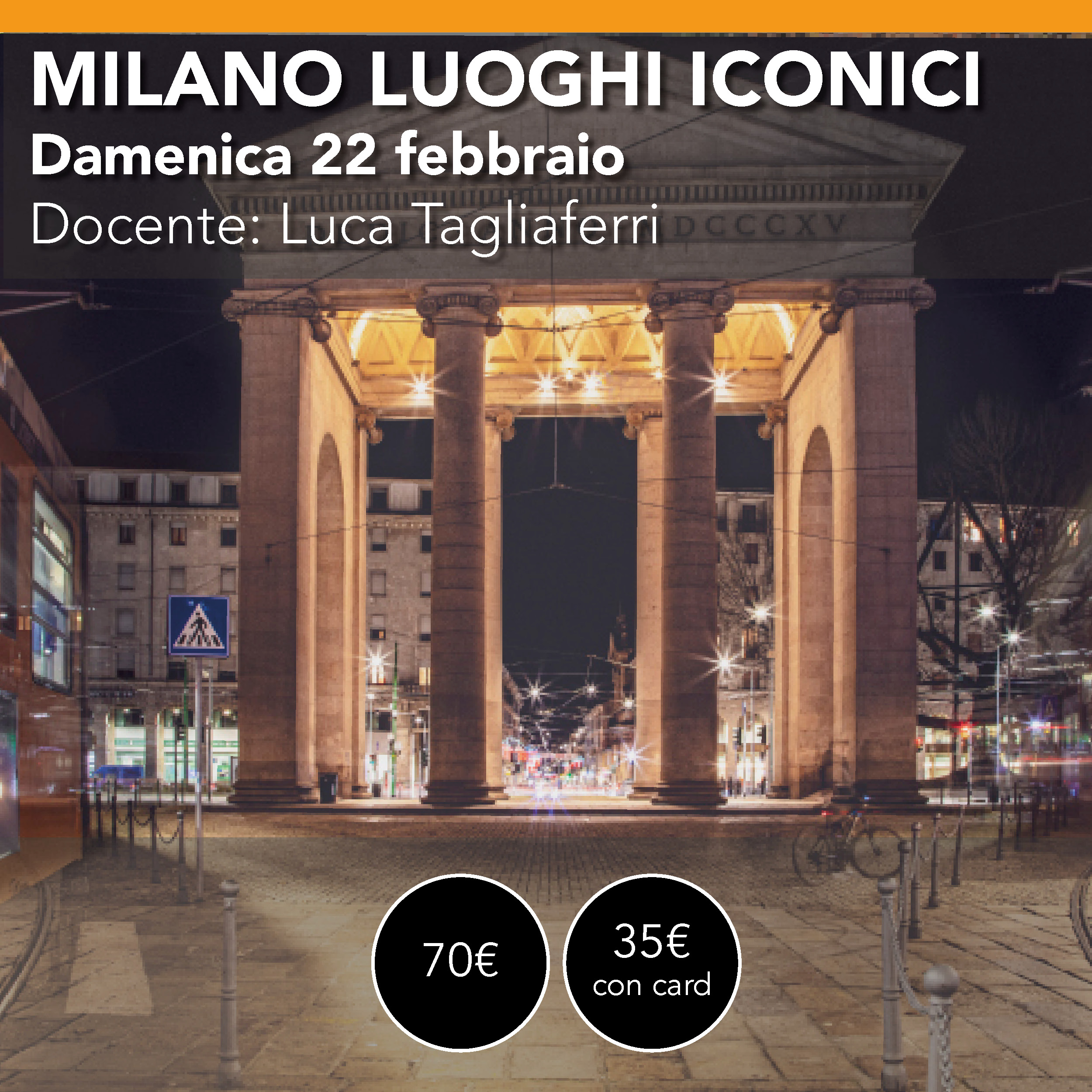 MILANO fotografiamo i luoghi iconici <br> Domenica 22 febbraio