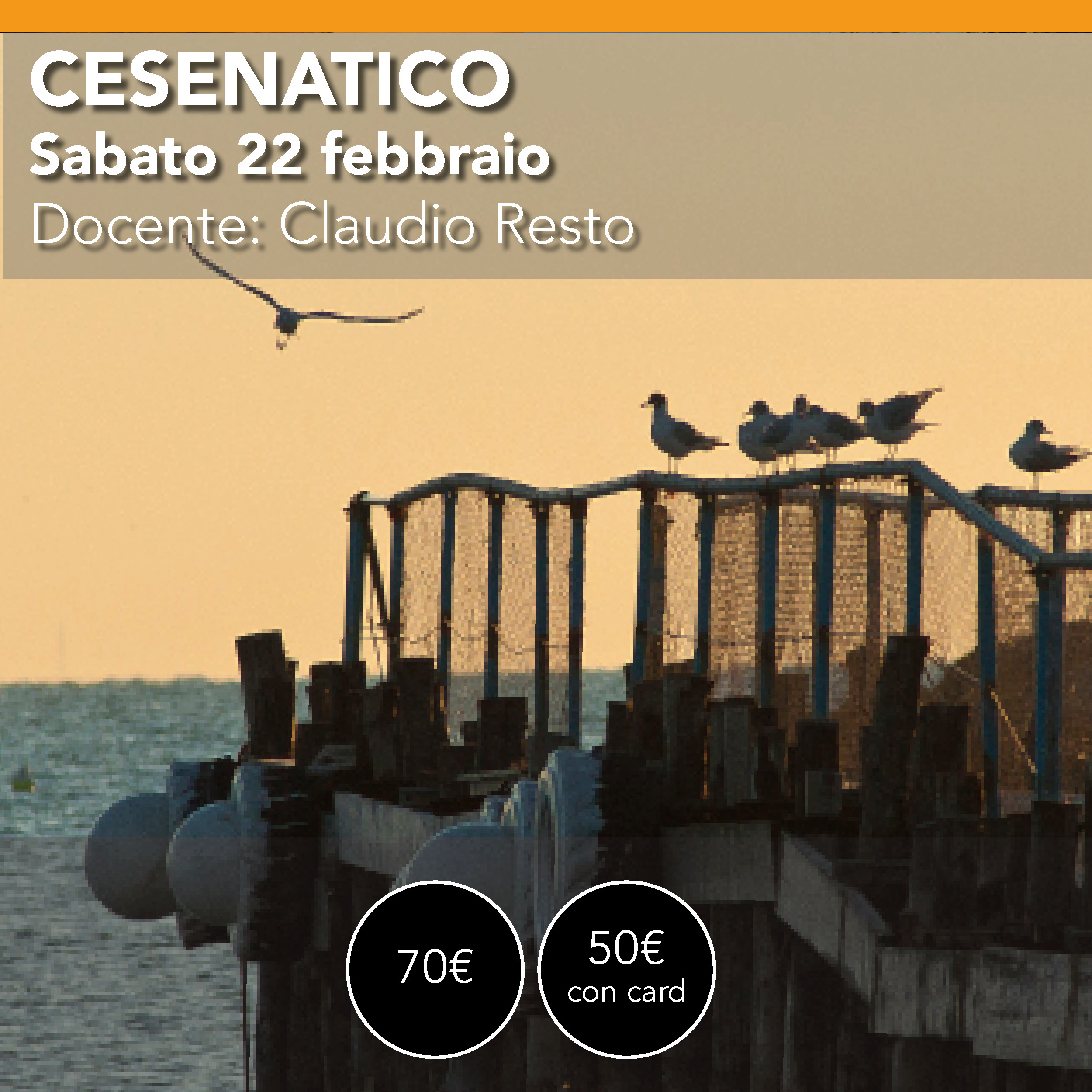 CESENATICO - Workshop di Paesaggio-  domenica 22 febbraio