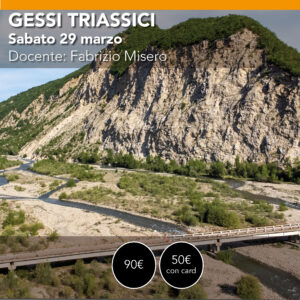 GESSI TRIASSICI E FIUME SECCHIA - Workshop di Paesaggio sabato 29 Marzo