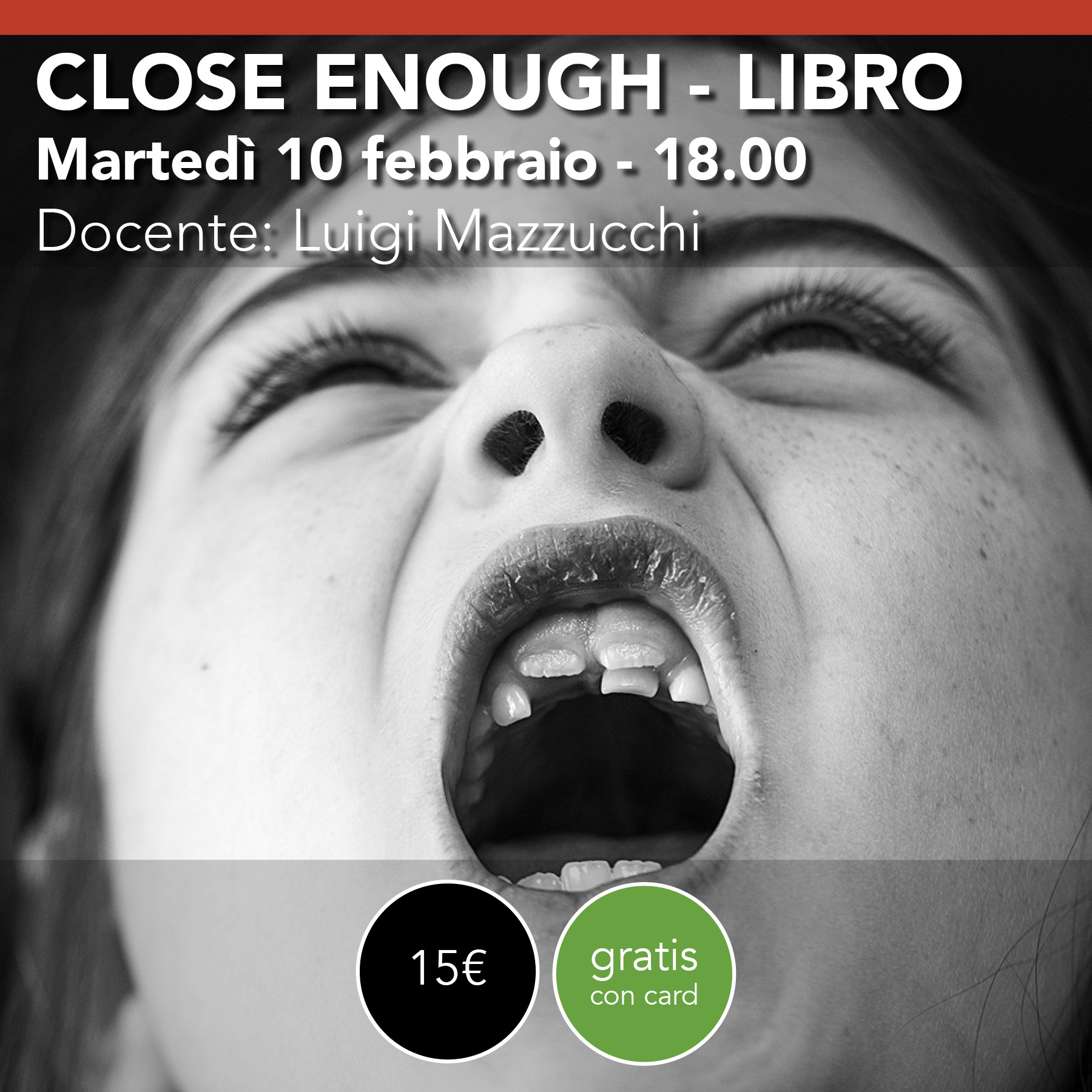 Close Enough <br> Sfogliamoli insieme! <br> Martedì 10 febbraio 2025 - ore 18.00