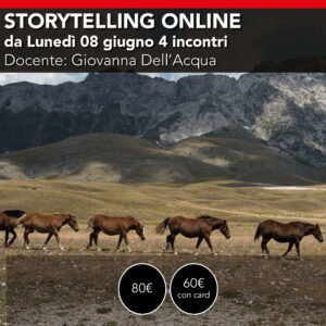 Workshop di Storytelling Fotografico<br> 4 incontri da Lunedì 08 giugno
