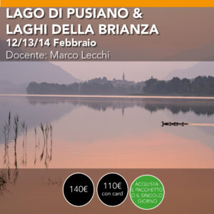 Lago di Pusiano & Laghi della Brianza workshop fotografico 12/13/14 febbraio 2027