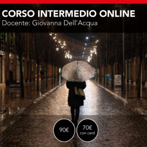 CORSO DI FOTOGRAFIA  INTERMEDIO TECNICO <br> 5 incontri da Lunedì 25 gennaio 2027