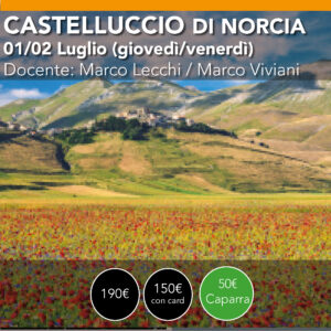 Castelluccio di Norcia - Fioritura <br> Giovedì  e Venerdì 01/02 luglio 2027