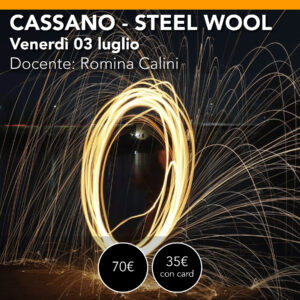 Castello di Cassano<br>Workshop Light Painting<br>Venerdì 03 luglio