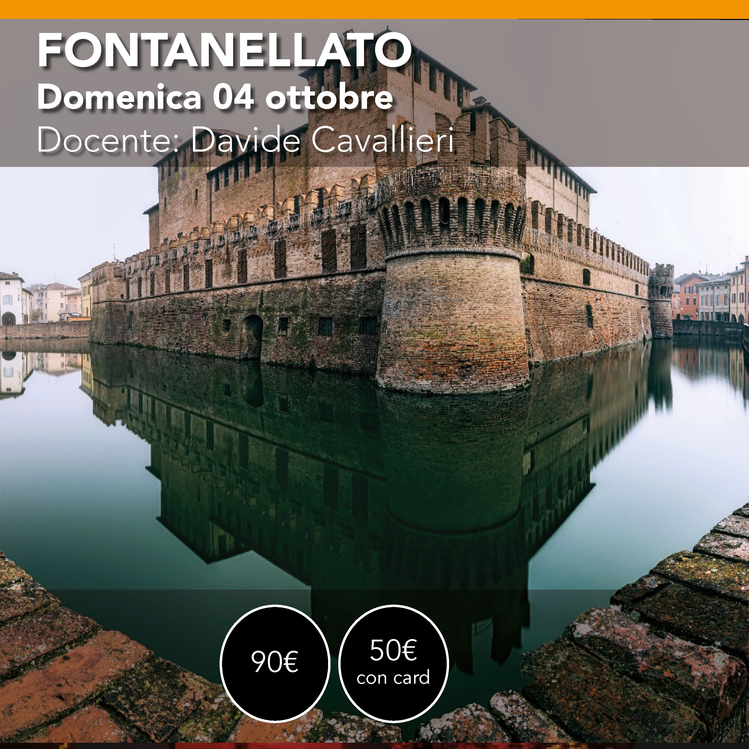 Fontanellato <br> borgo medievale<br> Domenica 4 ottobre