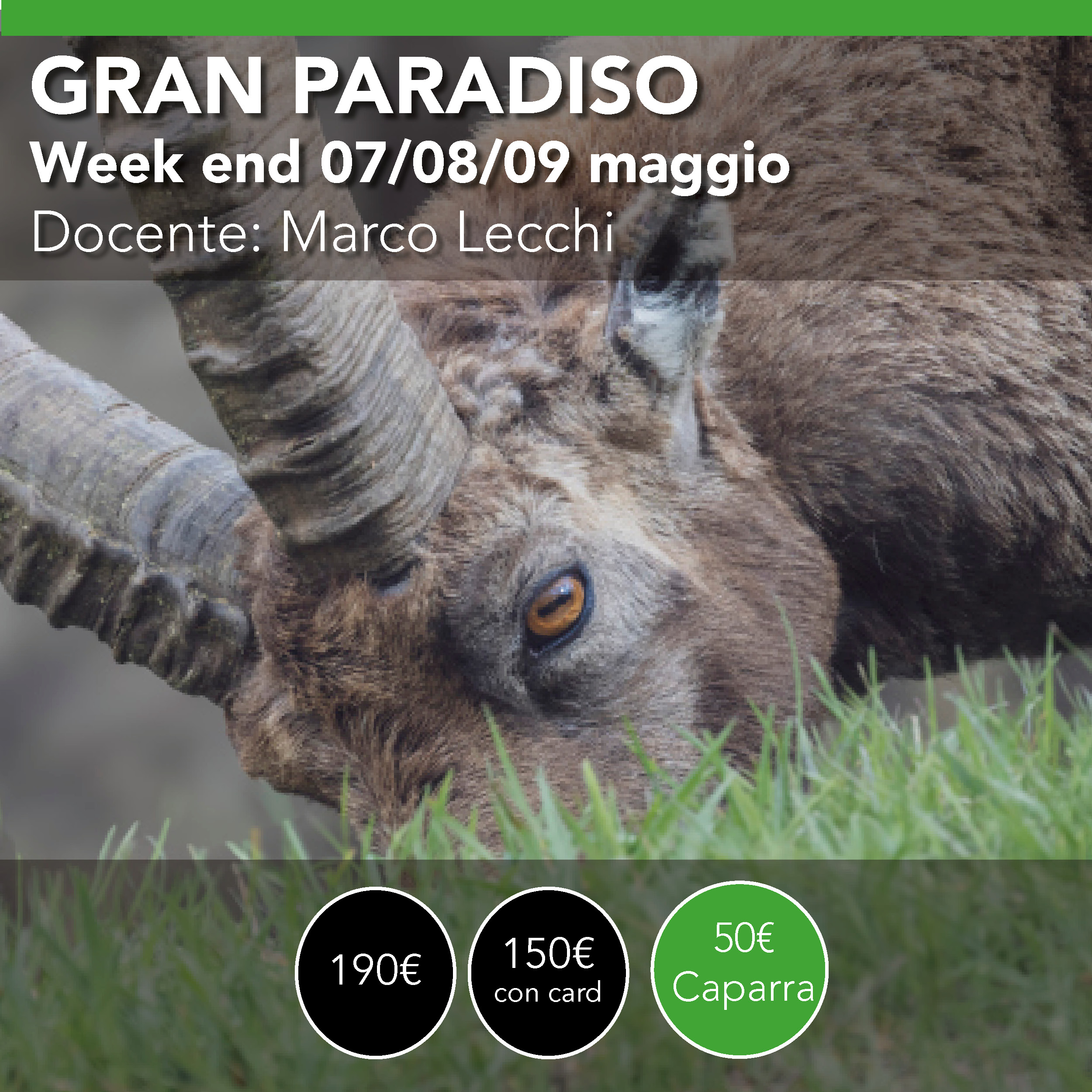 GRAN PARADISO <br> Paesaggio e Natura <br> 07/08/09 Maggio 2027