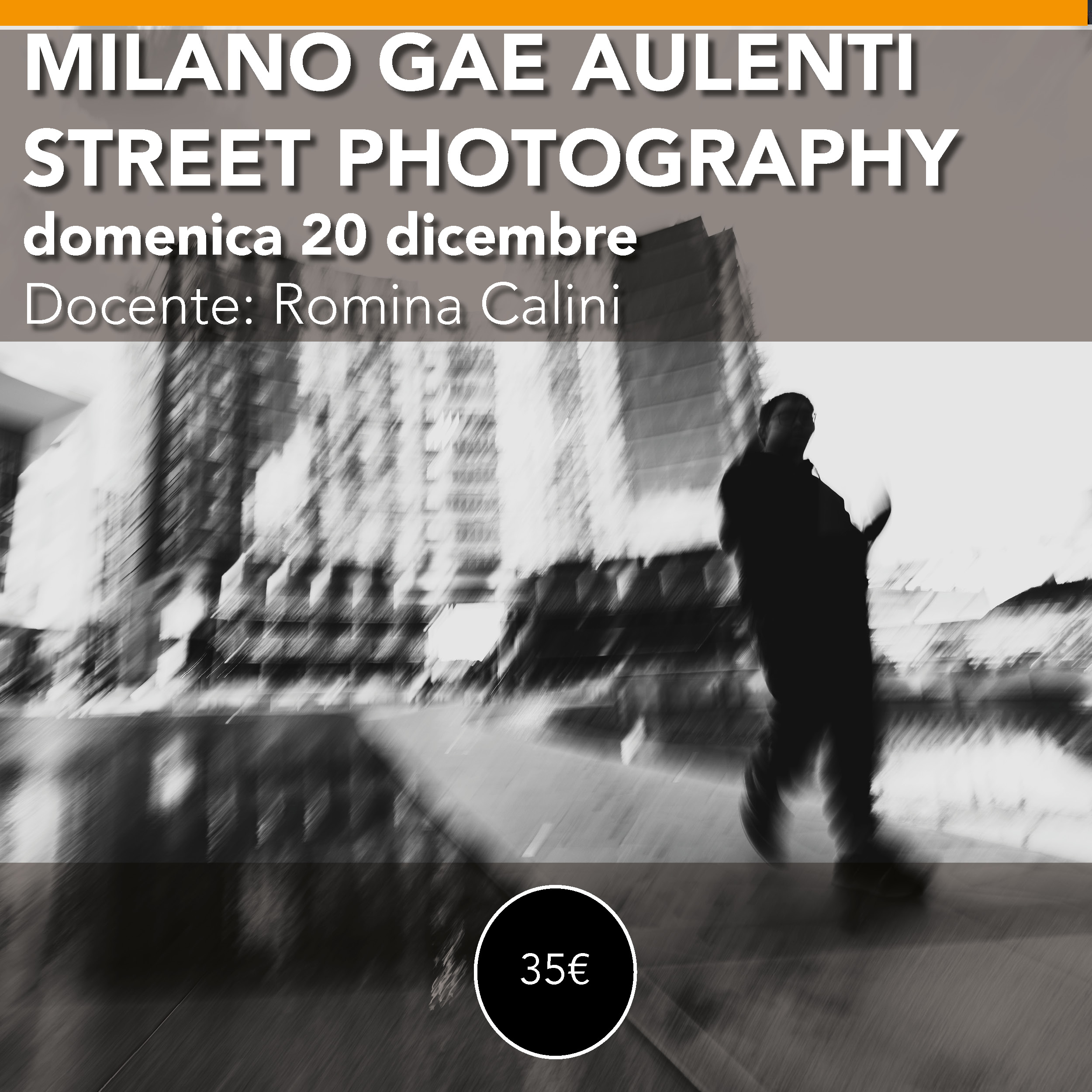 Milano Gae Aulenti<br> Workshop di Fotografia di Street Photography br> domenica 20 dicembre
