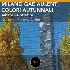 Milano Gae Aulenti<br> Workshop di Fotografia "Il foliage" <br> Sabato 24 ottobre