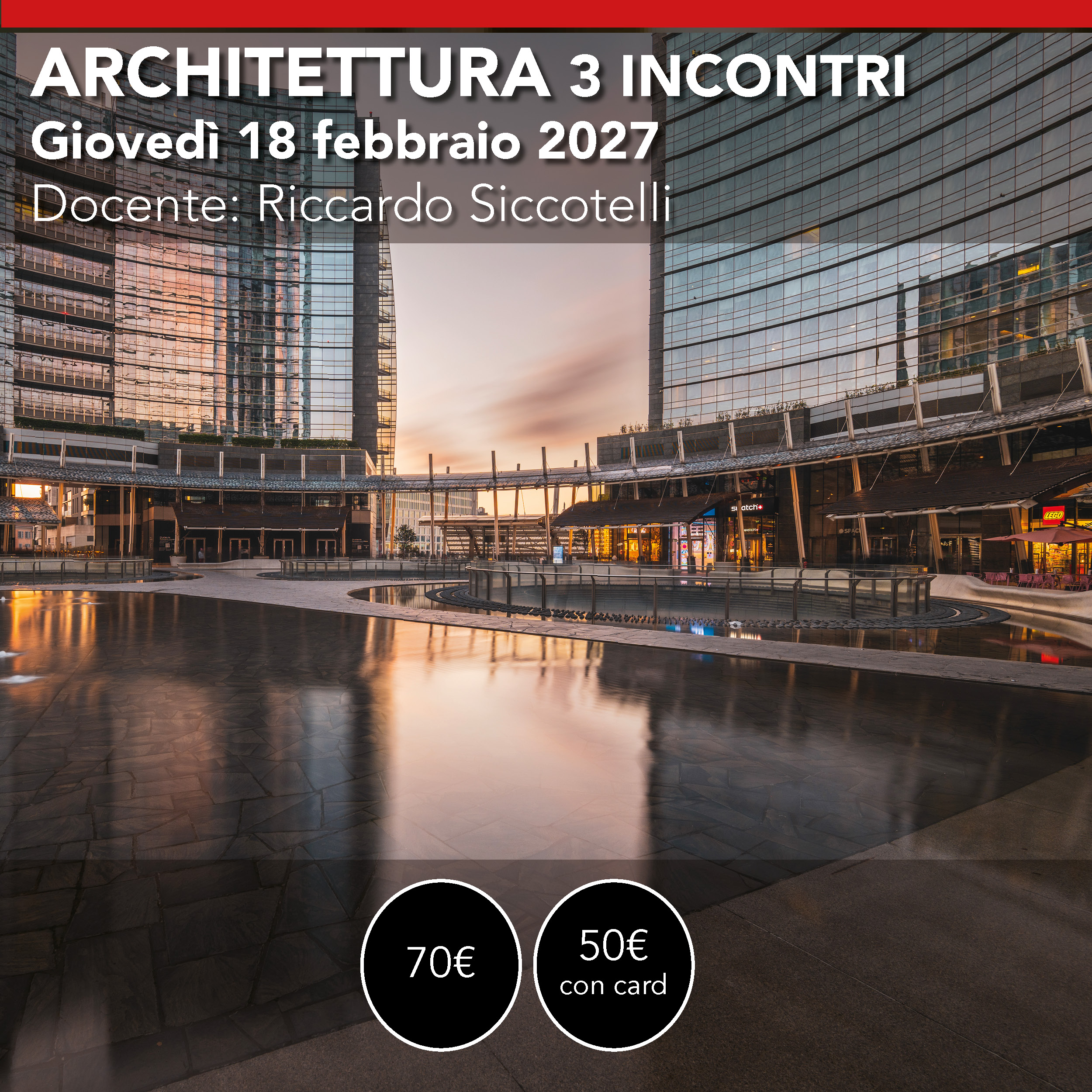 Corso base Architettura online <br> 3 incontri da giovedì 18 febbraio 2027