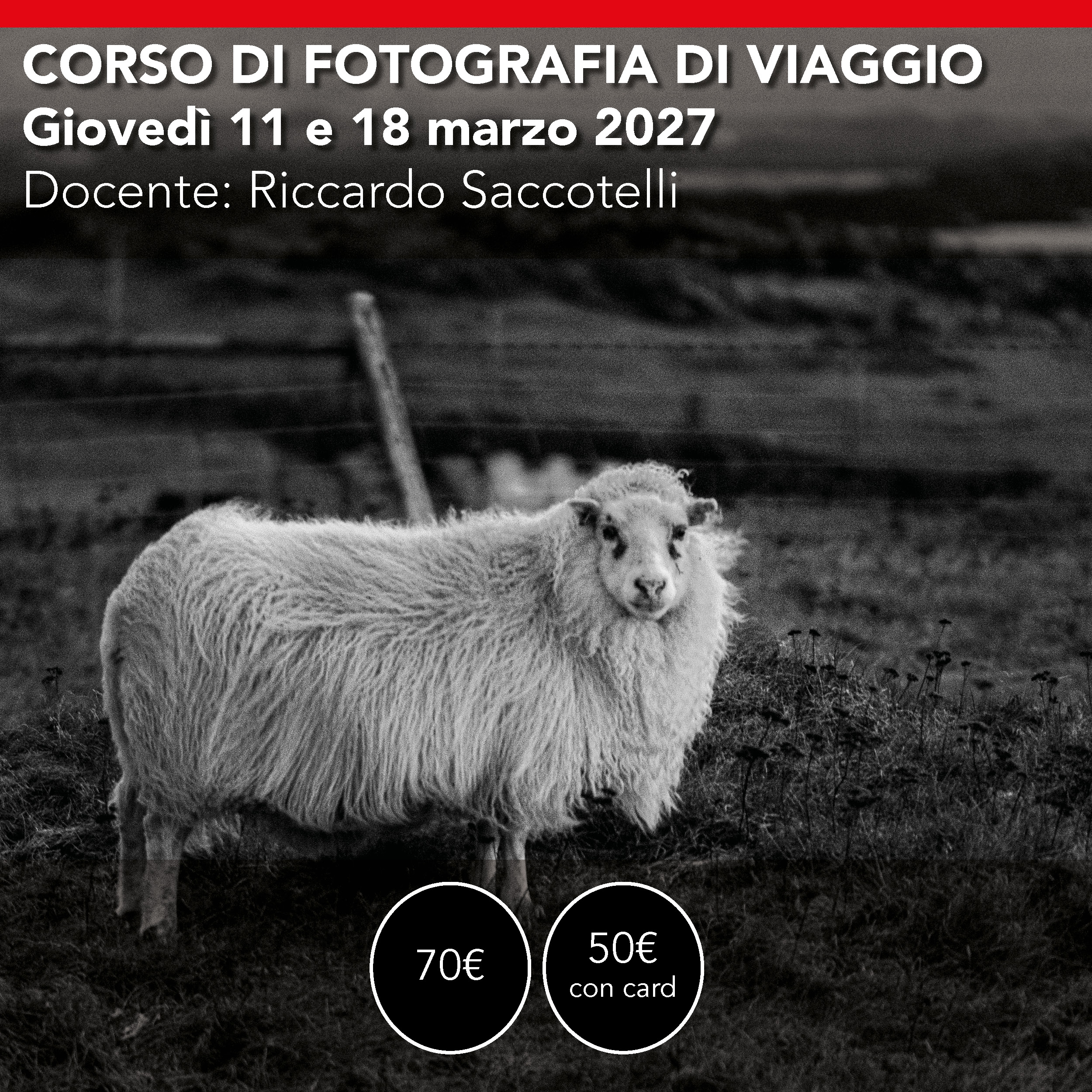 Corso di Viaggio online <br>dalla preparazione al racconto <br>Giovedì 11 & 18 marzo 2027