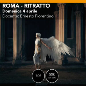 ROMA<br> Ritratto "Cosplay" <br> Domenica 04 aprile